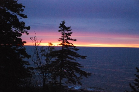 Sunrise on Lake Superior